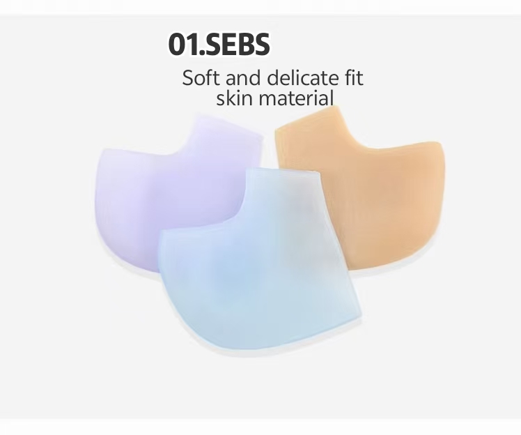 Anti-slip heel cover design - SEBS base keeps cushion securely in place